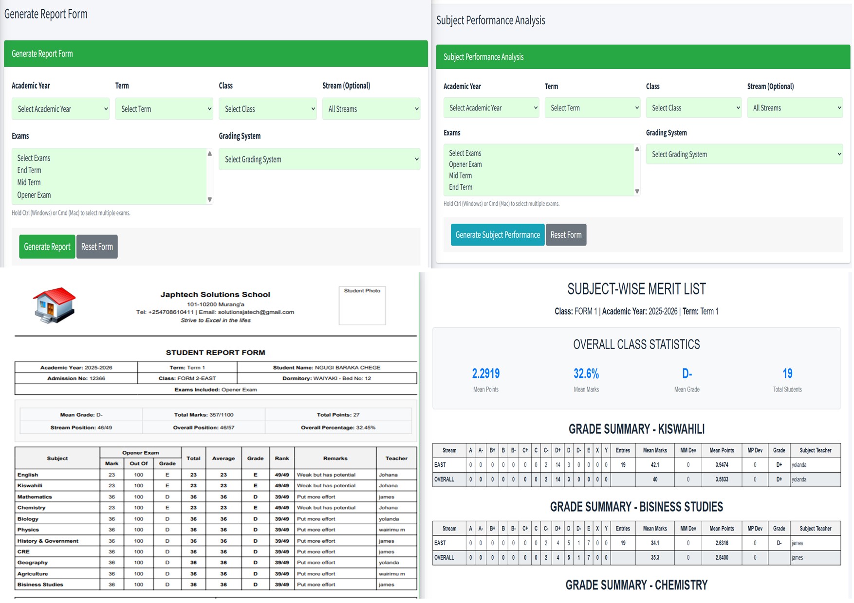 Examination Management